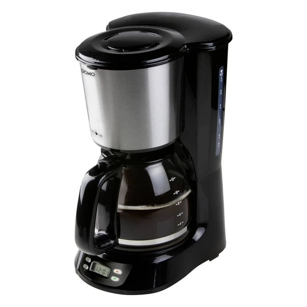 Domo Kaffeebereiter DO1065K, Display, Timerfunktion, 12 Tassen
