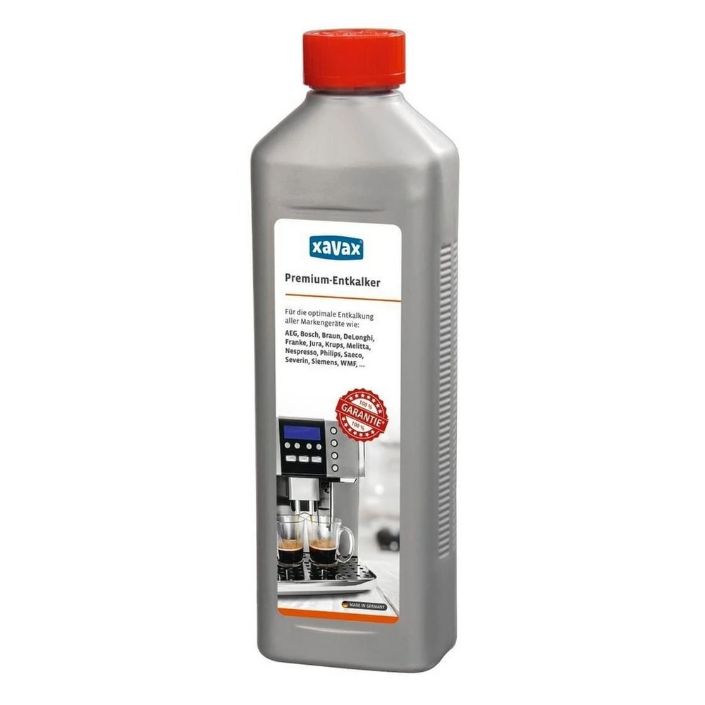 Xavax Premium Entkalker, 500ml, für Kaffeemaschinen und Vollautomaten