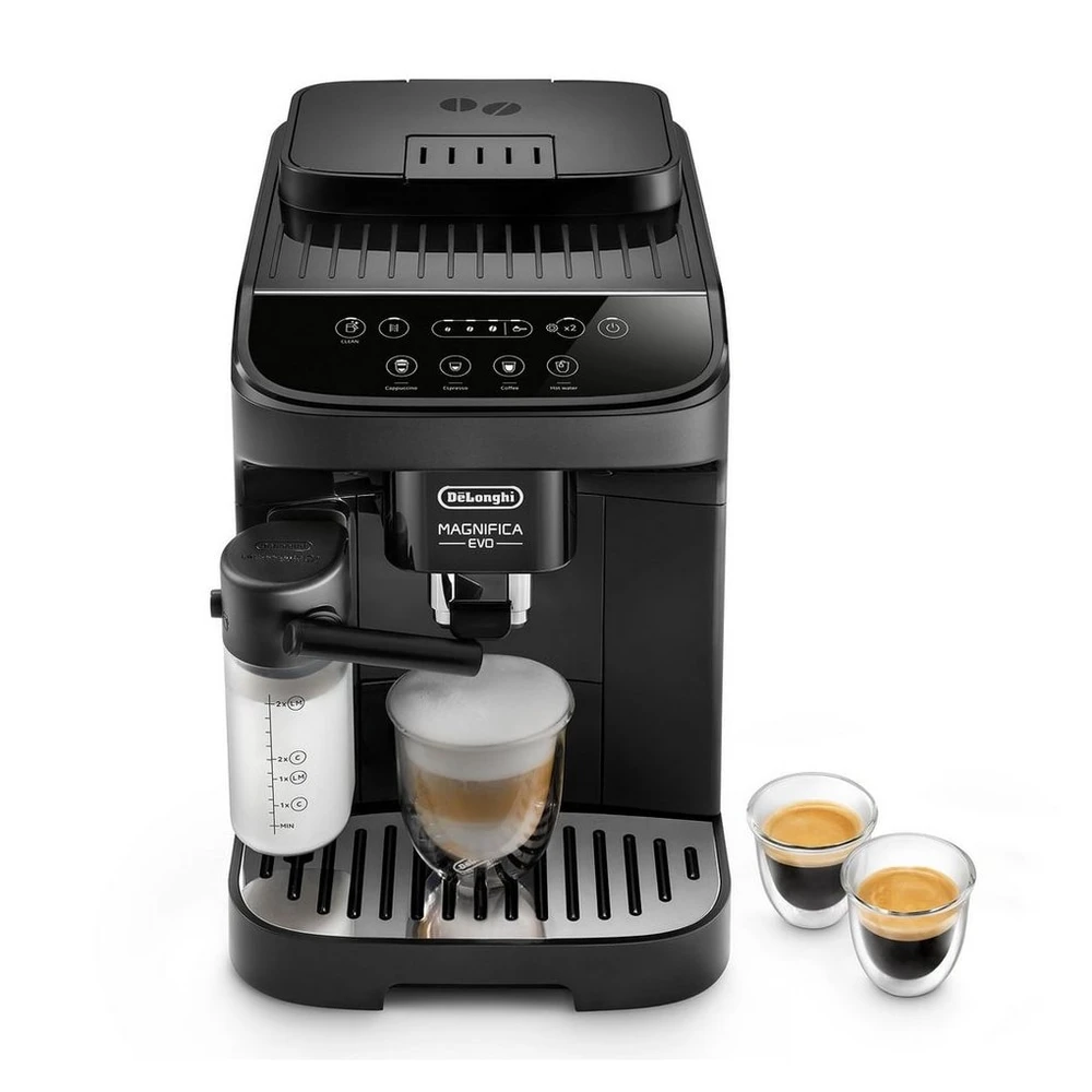 De'Longhi Kaffeevollautomat ECAM293.52.B MAGNIFICA, 4 Soft-Touch-Symbole, Herausnehmbare Brühgruppe