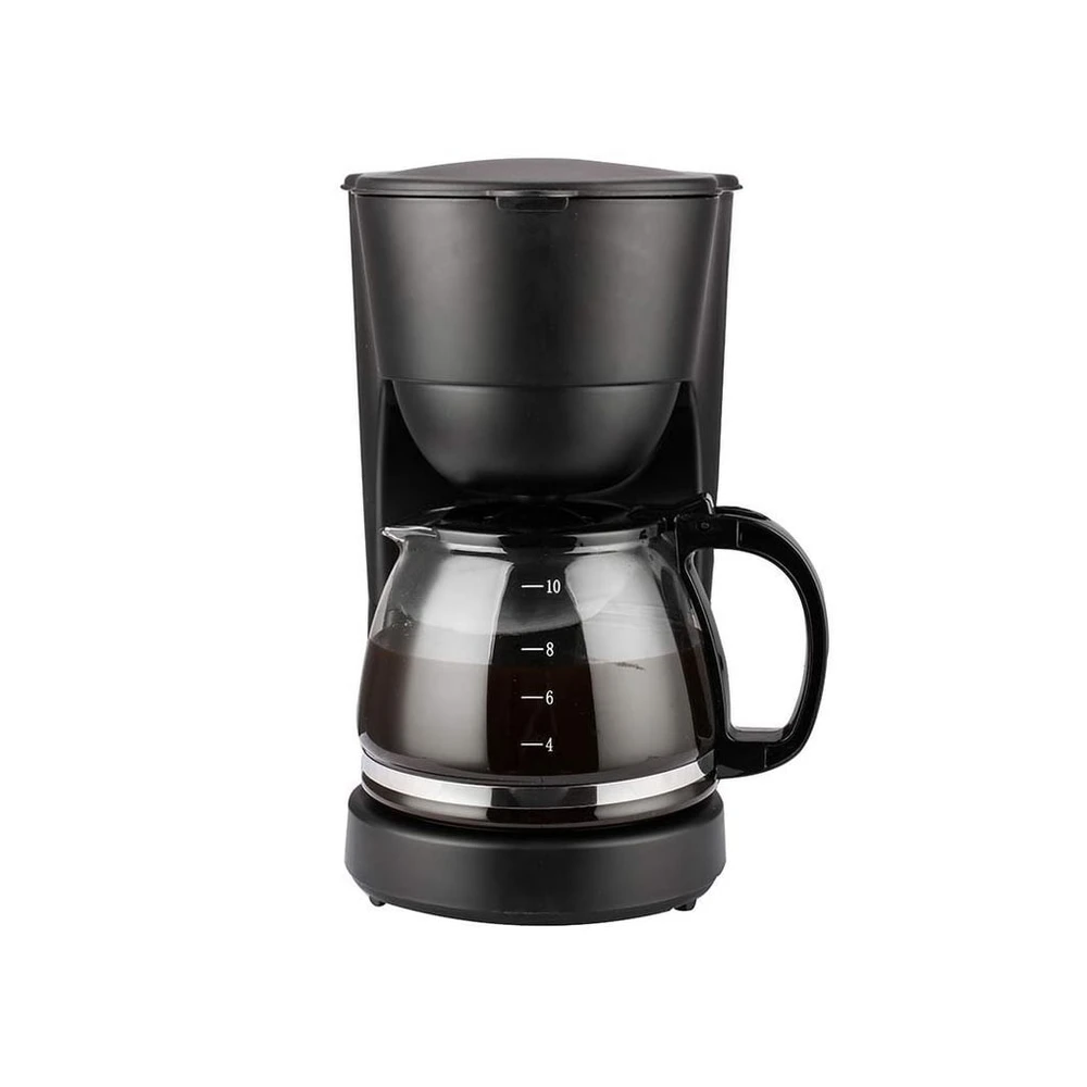 Lentz Filterkaffeemaschine, 1.25L, 750W, Glaskanne, schwarz