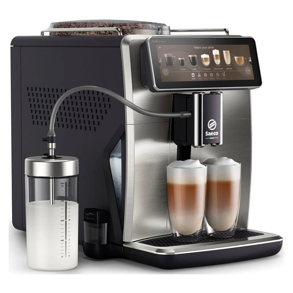 Saeco Xelsis Suprema SM8885/00, 22 Spezialitäten, 8 Profile, CoffeeMaestro