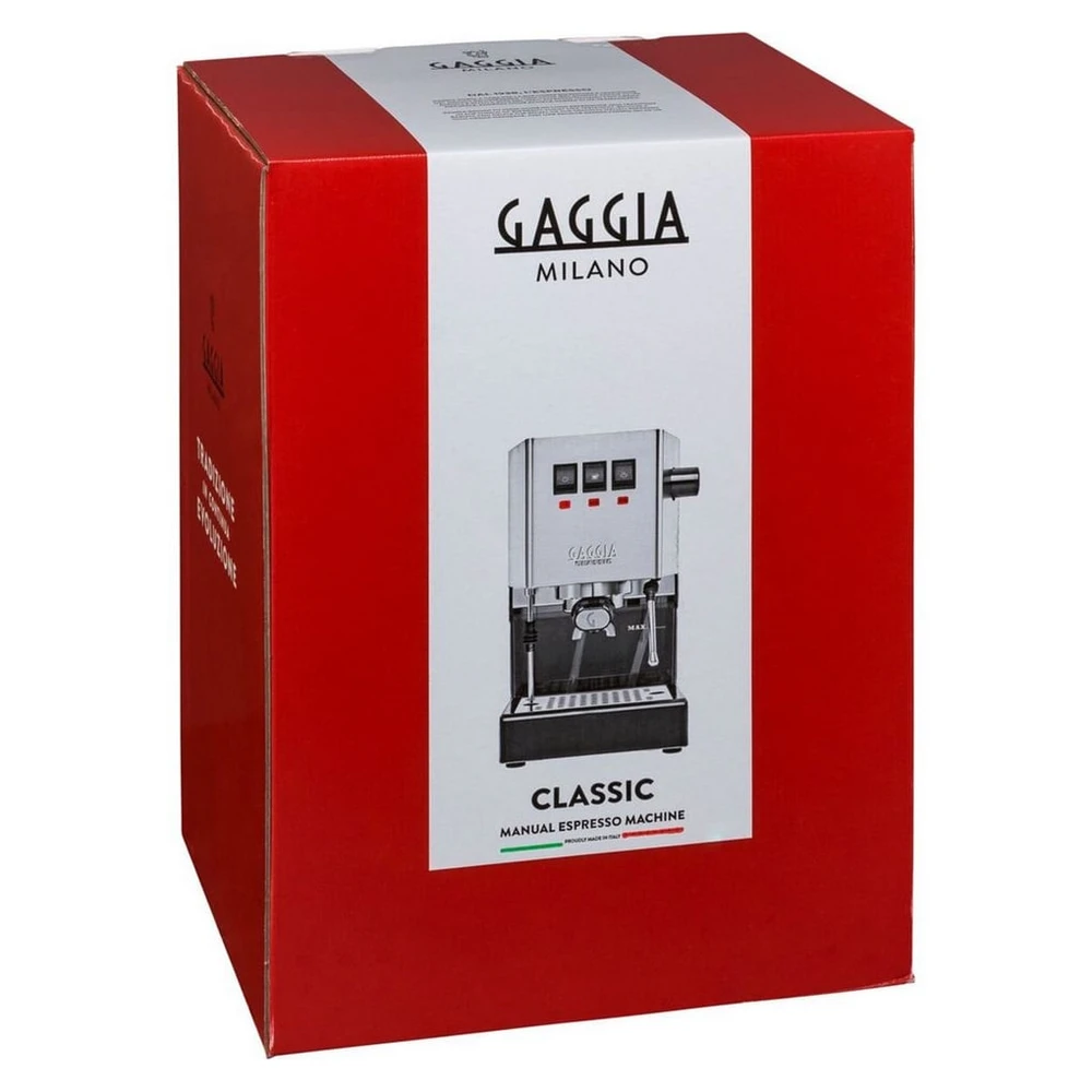 Gaggia Siebträgermaschine Classic Evo E24 Inox RI9481/11