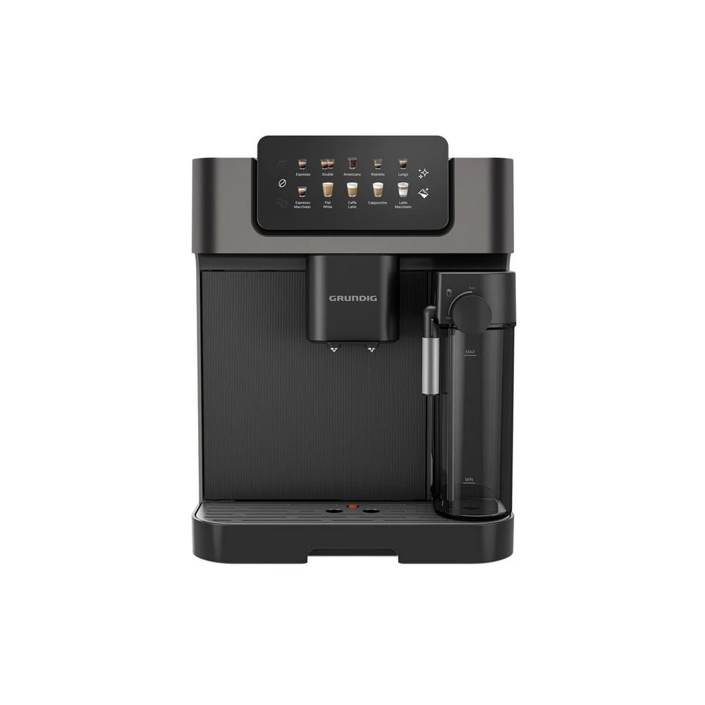 GRUNDIG KVA 7230 Kaffeevollautomat Schwarz/Dunkelsilber