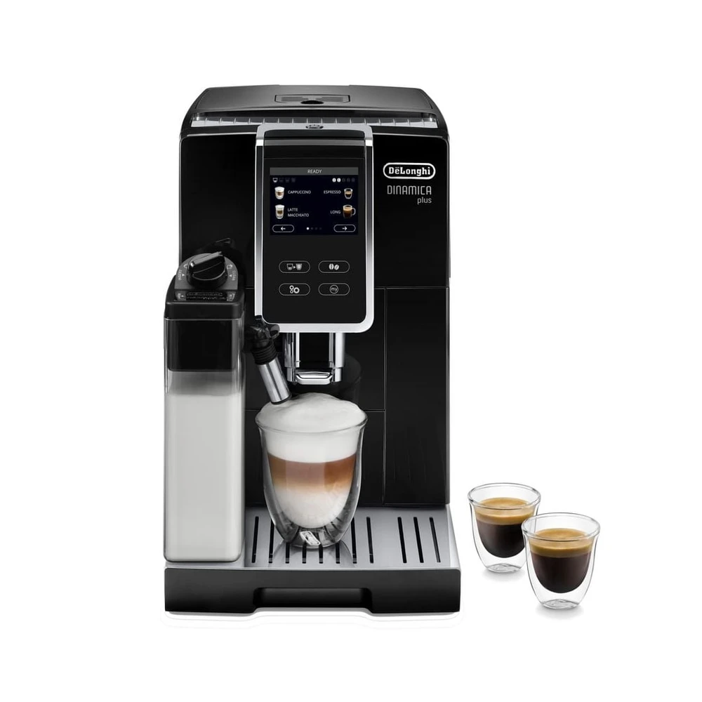 DE LONGHI ECAM 370.70 B DINAMICA PLUS SCHWARZ Kaffeevollautomat Schwarz