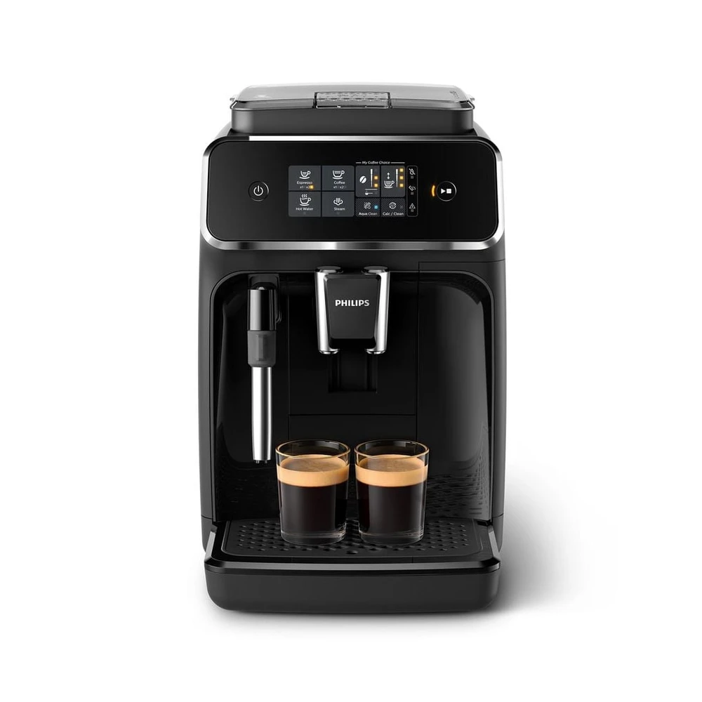 PHILIPS EP2225/10 Serie 2200 2 Kaffeespezialitäten Kaffeevollautomat Mattschwarz/Klavierlackschwarz