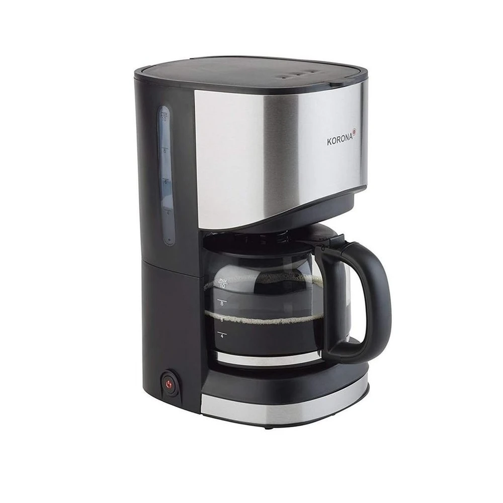 KORONA Filterkaffeemaschine, 1,25L, 10 Tassen, 80W, Abschaltautomatik