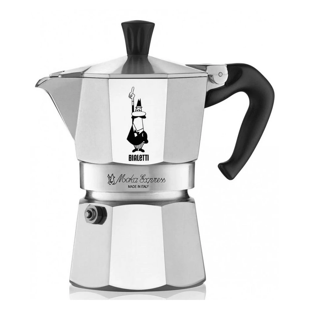 BIALETTI Moka Express Espressokocher, silber