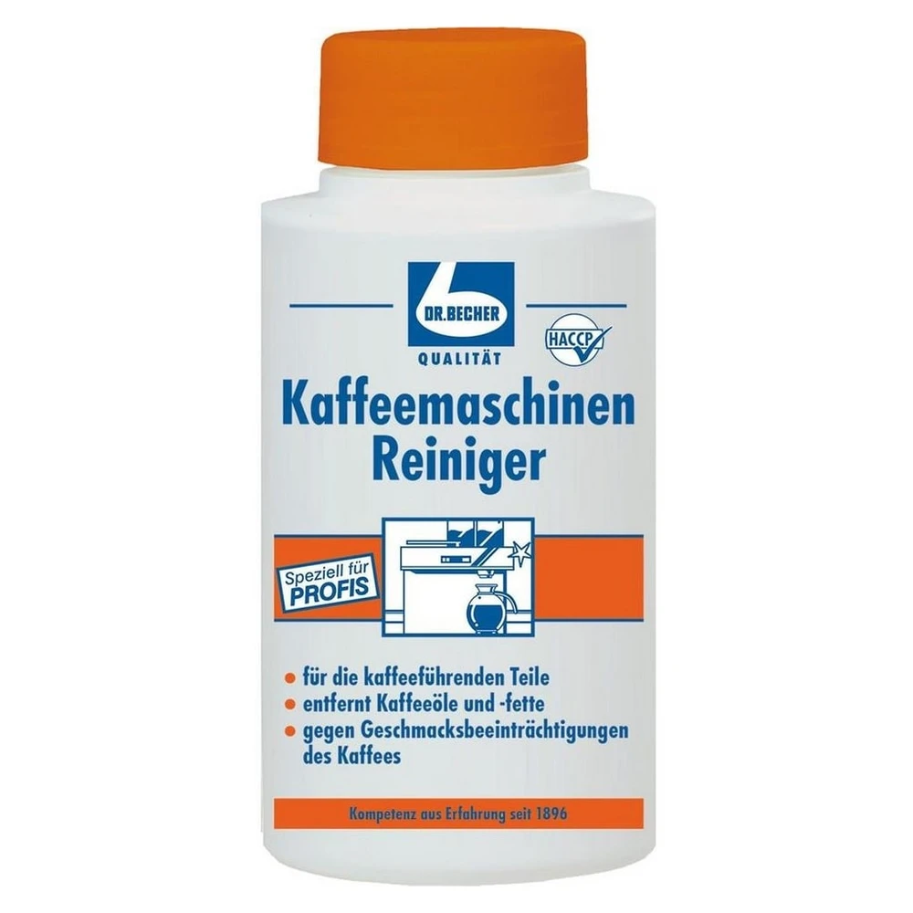 Dr. Becher Kaffeemaschinen Reiniger, 1kg, entfernt Kaffeeöle & -fette