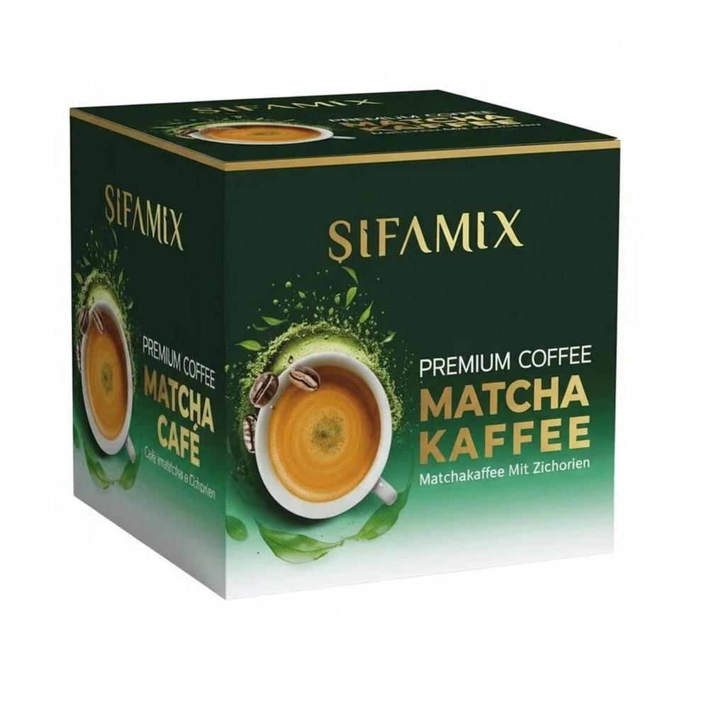 Şifamix Premium Matcha Kaffee, 100g, Instantkaffee