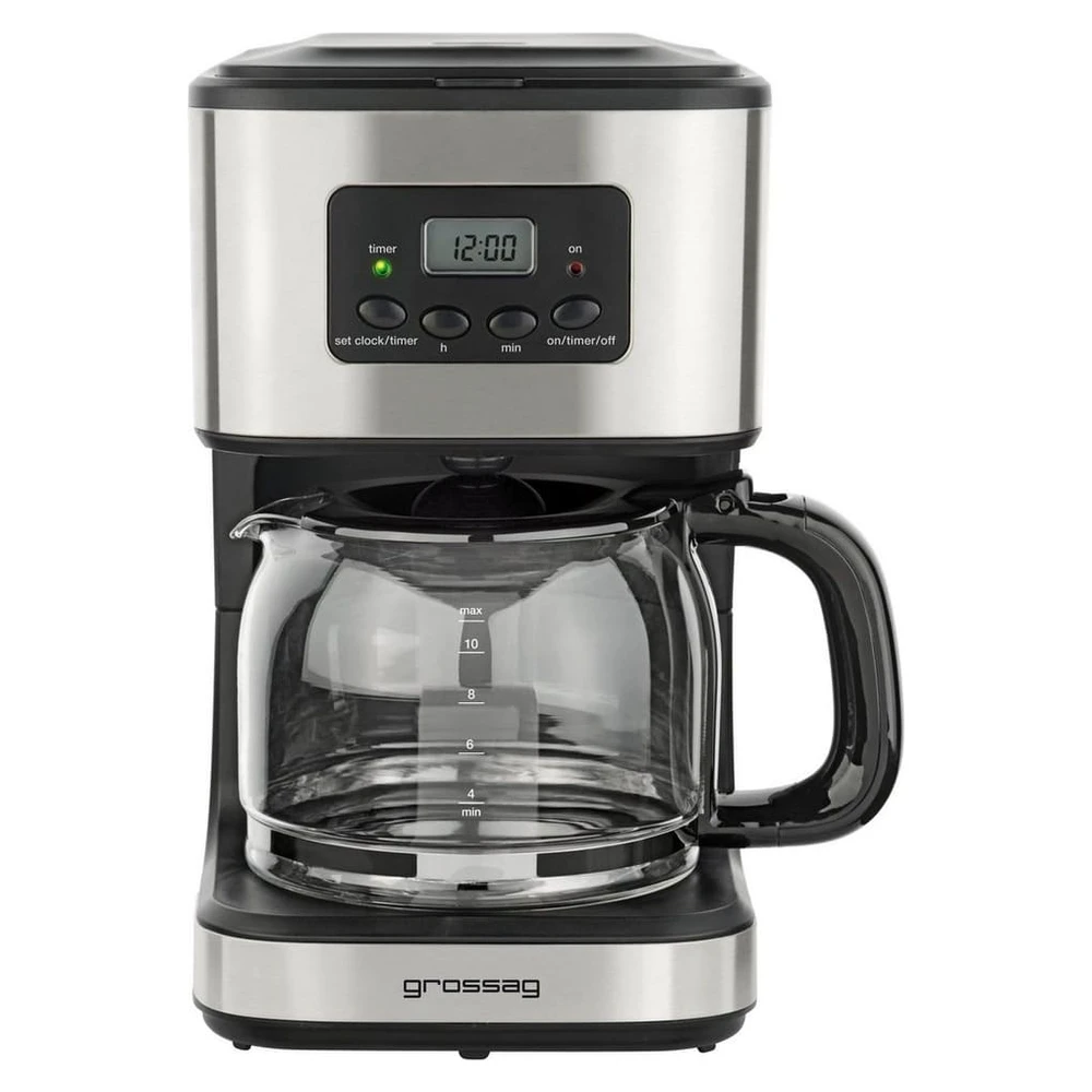 grossag Filterkaffeemaschine KA 46, 1,5l, Timer, Papierfilter 1x4