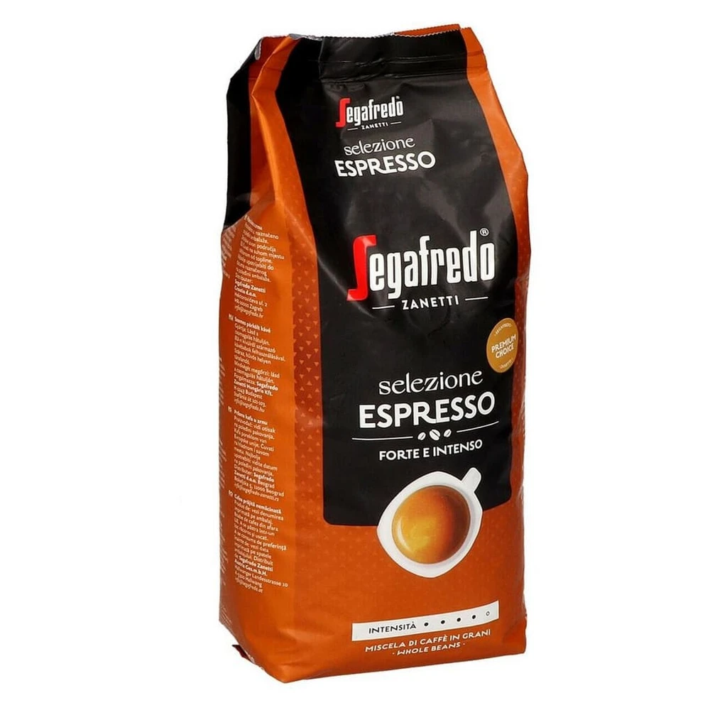 SEGAFREDO Kaffee FORTE E INTENSO, Espresso 1 kg, ganze Bohnen