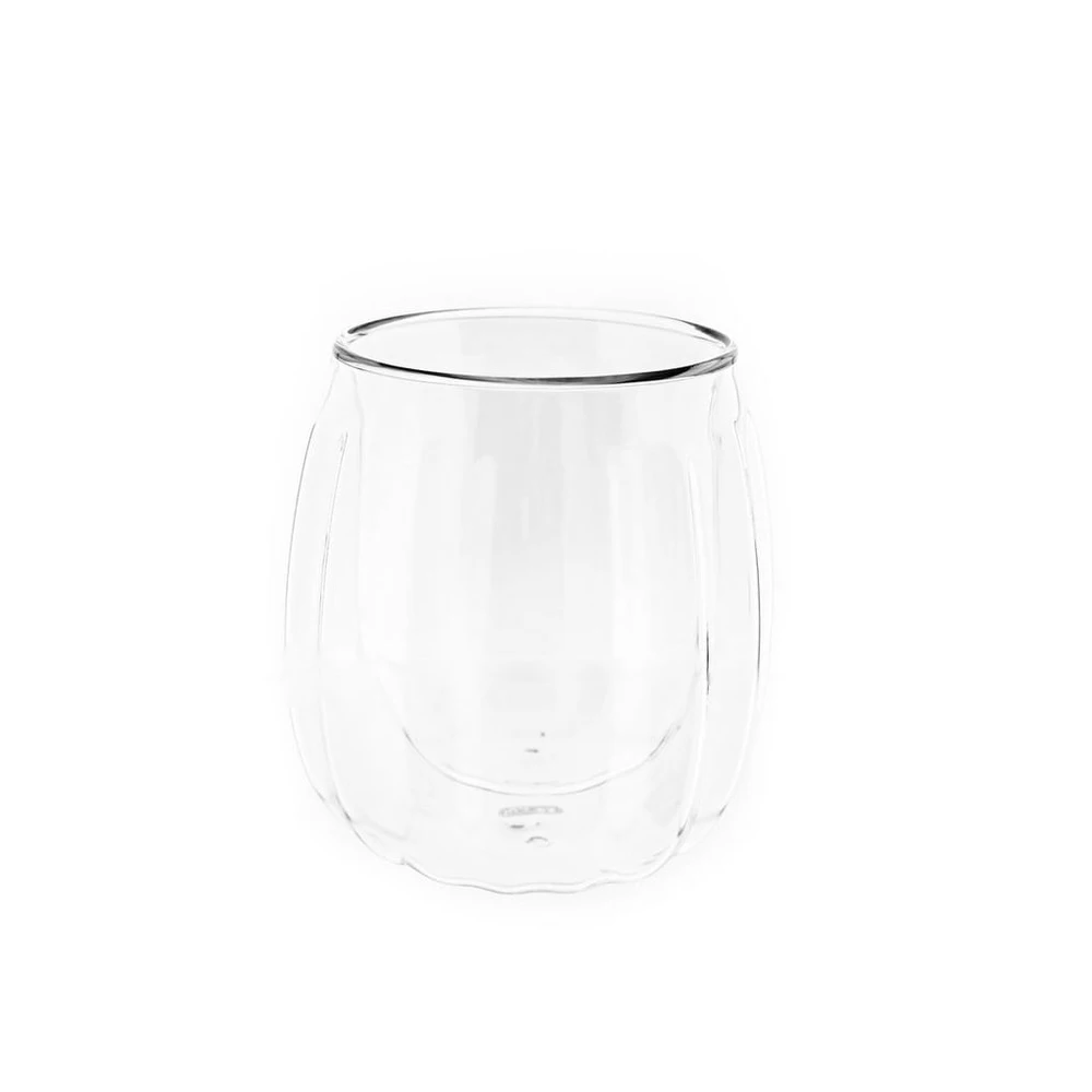 Mulex Glas Gläser Set 350ml, Doppelwandig, 2-tlg.